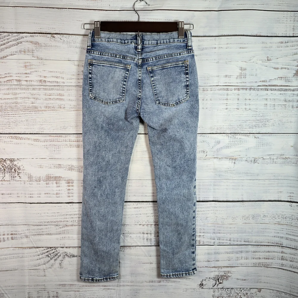 GAP Kids Size 8 Stretch‎ Skinny Jeans Light Wash Denim